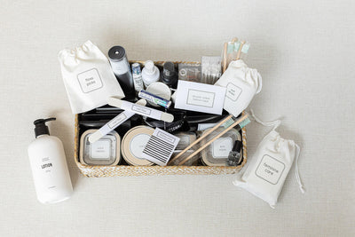 Beautifully Curated Bathroom Trays